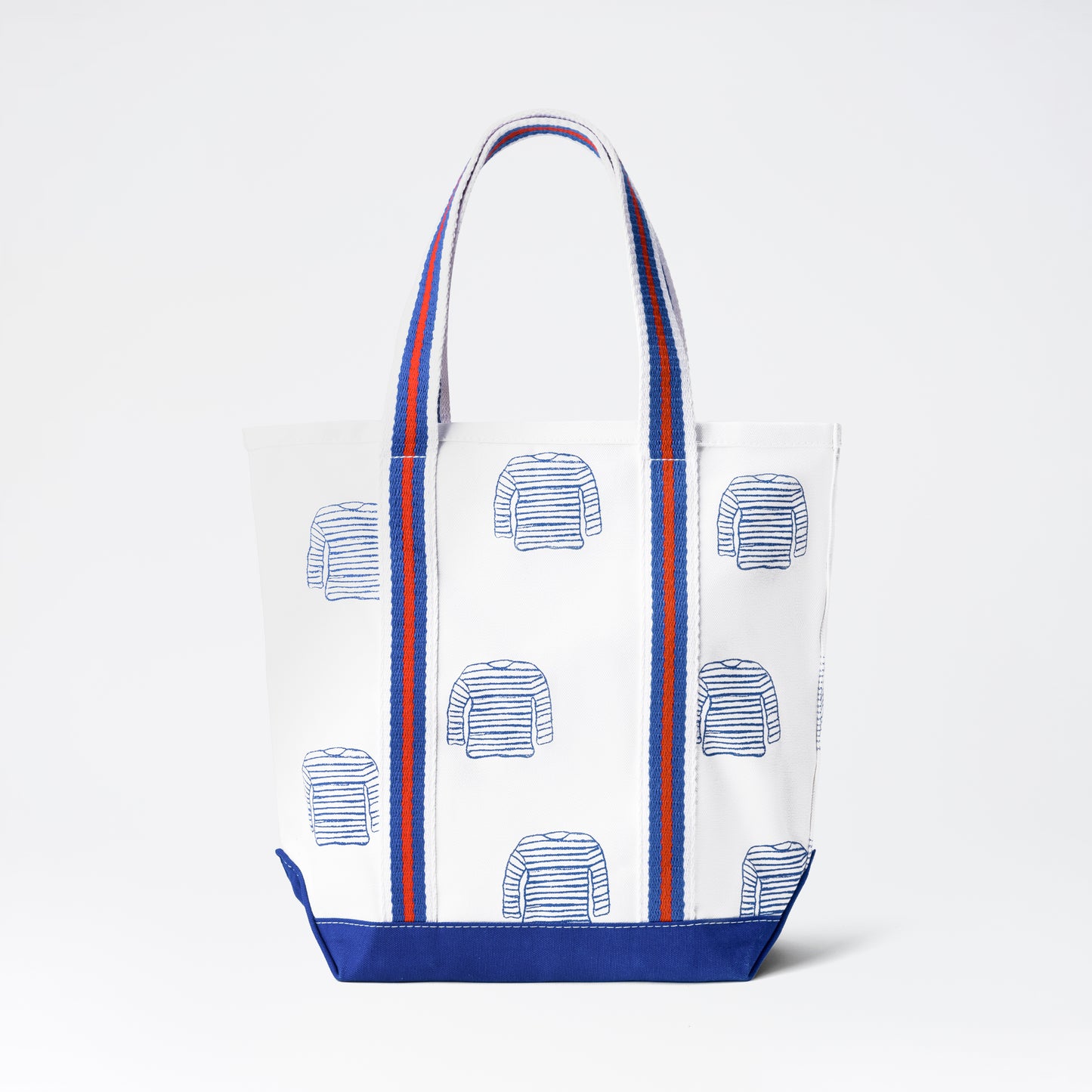 French Sailor Shirt Tote W/webbing