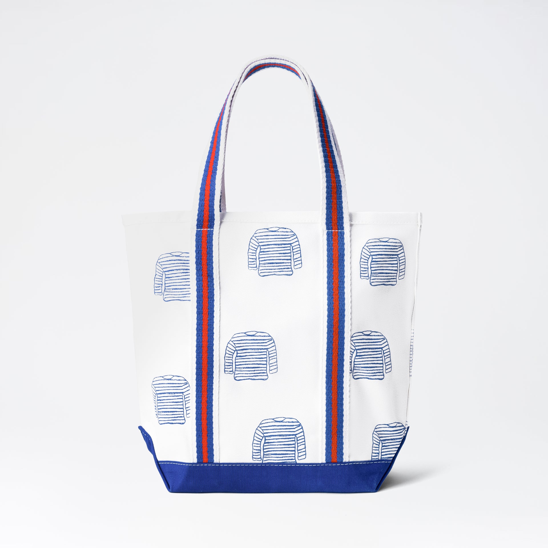 French Sailor Shirt Tote W/webbing