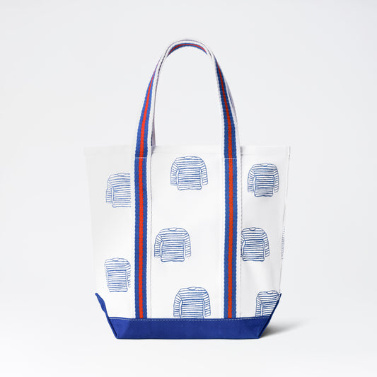 French Sailor Shirt Tote W/webbing
