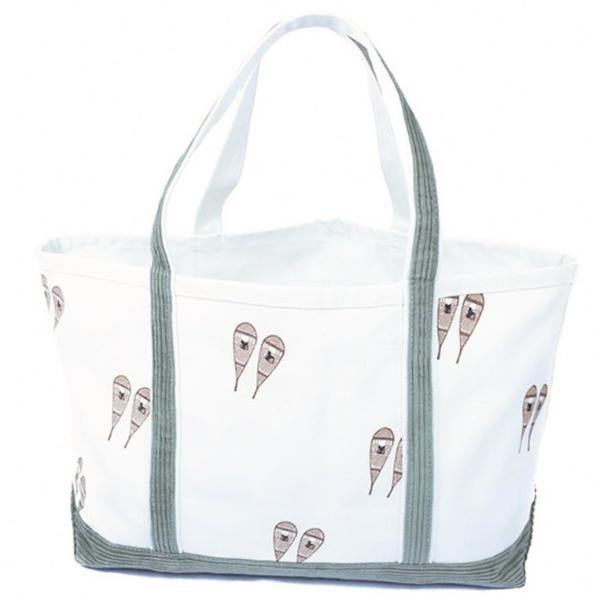Cord Snow Shoe Tote