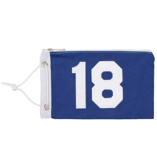 Flagstick Zip Pouch Blue