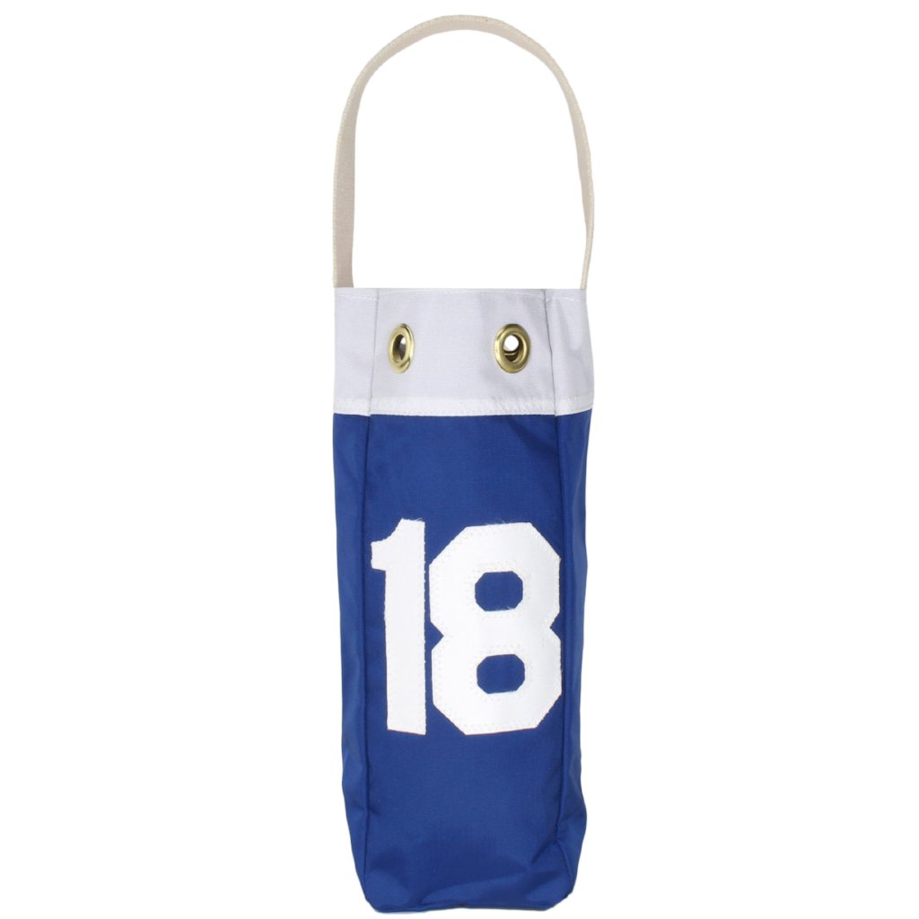 Flagstick Wine Tote Blue