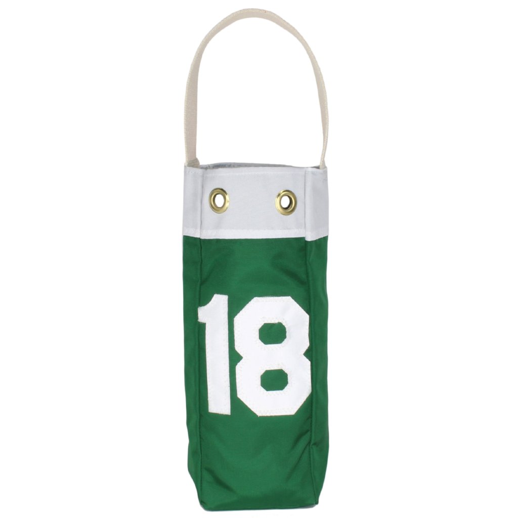 Flagstick Wine Tote Green
