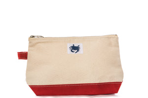 Crab Canvas Pouch